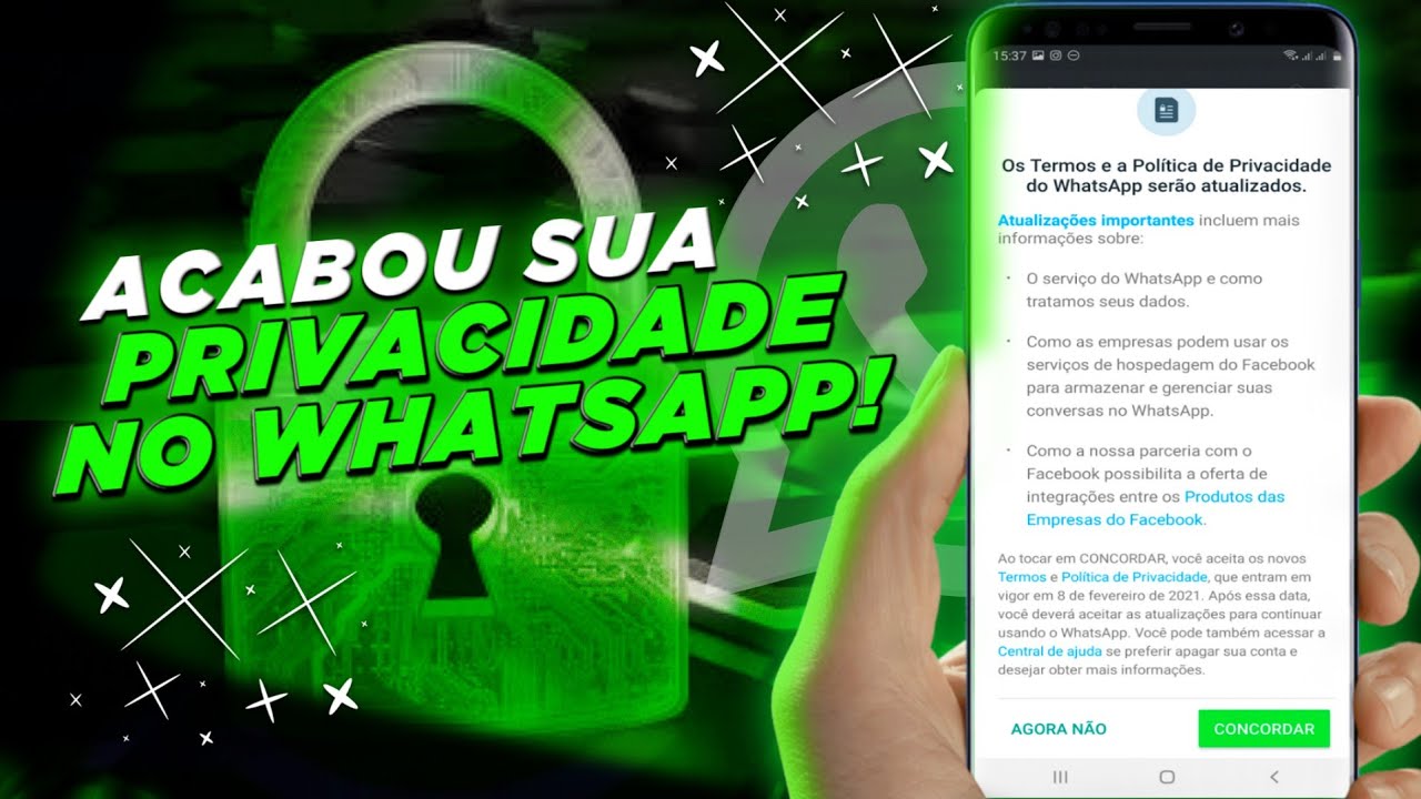 CUIDADO! POIS ACABOU SUA PRIVACIDADE NO WHATSAPP!