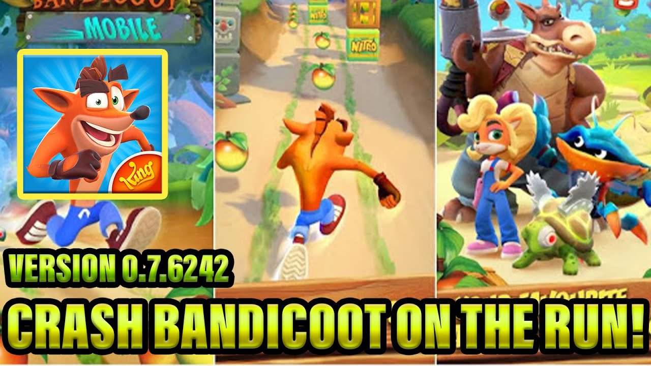 CRASH BANDICOOT ON THE RUN! VERSION 0.7.6242 APK FULL PARA ANDROID