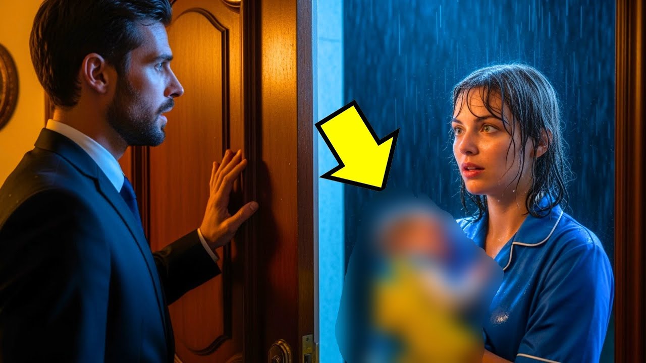 IL MILIONARIO APRE LA PORTA DURANTE IL TEMPORALE... E NON POTEVA CREDERE AI SUOI OCCHI!