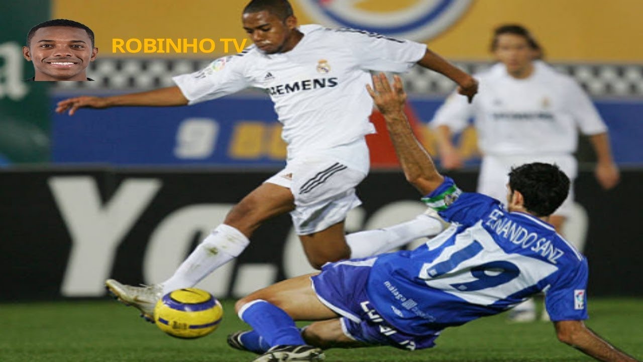 ROBINHO VS MÁLAGA CF, Highlights LA LIGA (11/12/2005)