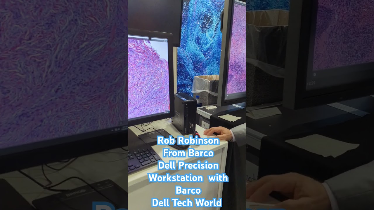Barco and Dell Precision Workstations. Dell Technologies World 2024. #iwork4dell
