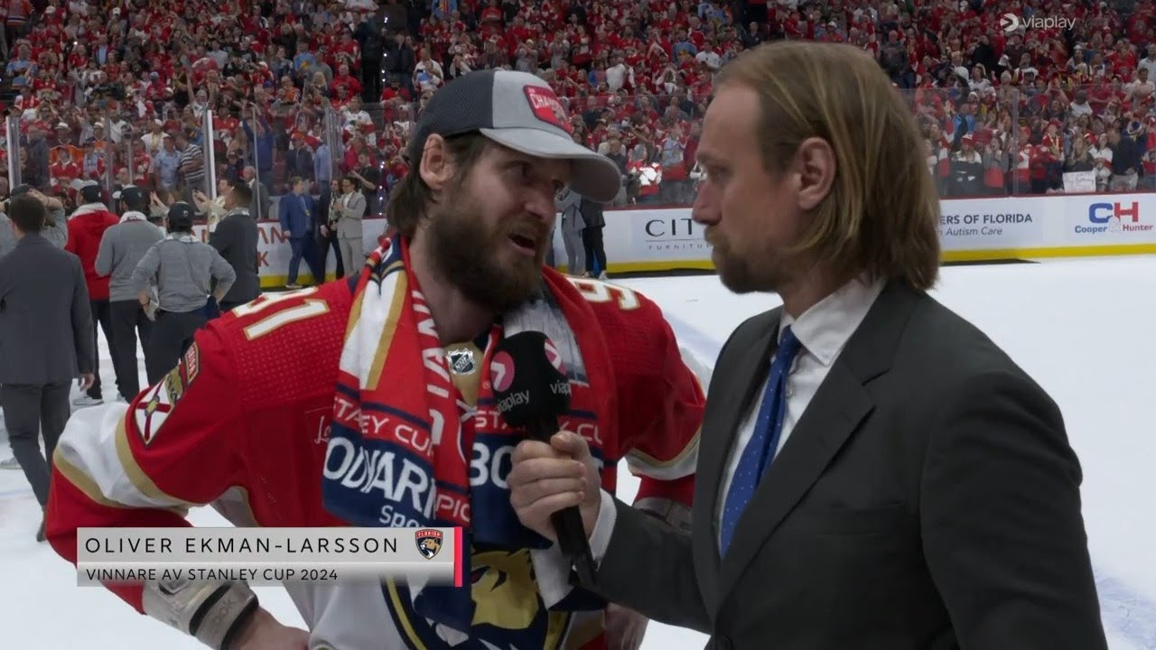 Oliver Ekman-Larsson | Intervju | Florida Panthers - Edmonton Oilers - Final 7 | 2024-06-24
