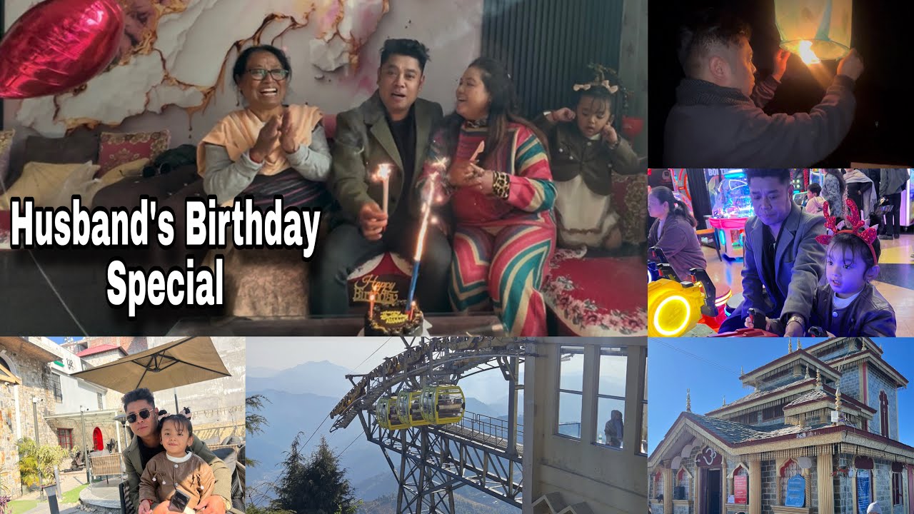 Husband&rsquo;s Birthday Vlog - From Spiritual Morning to Fun- Filled Evening #mandirdarshan #playzone 