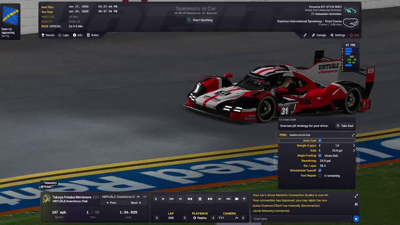 iRacing 24 Hours Of Daytona Part 2