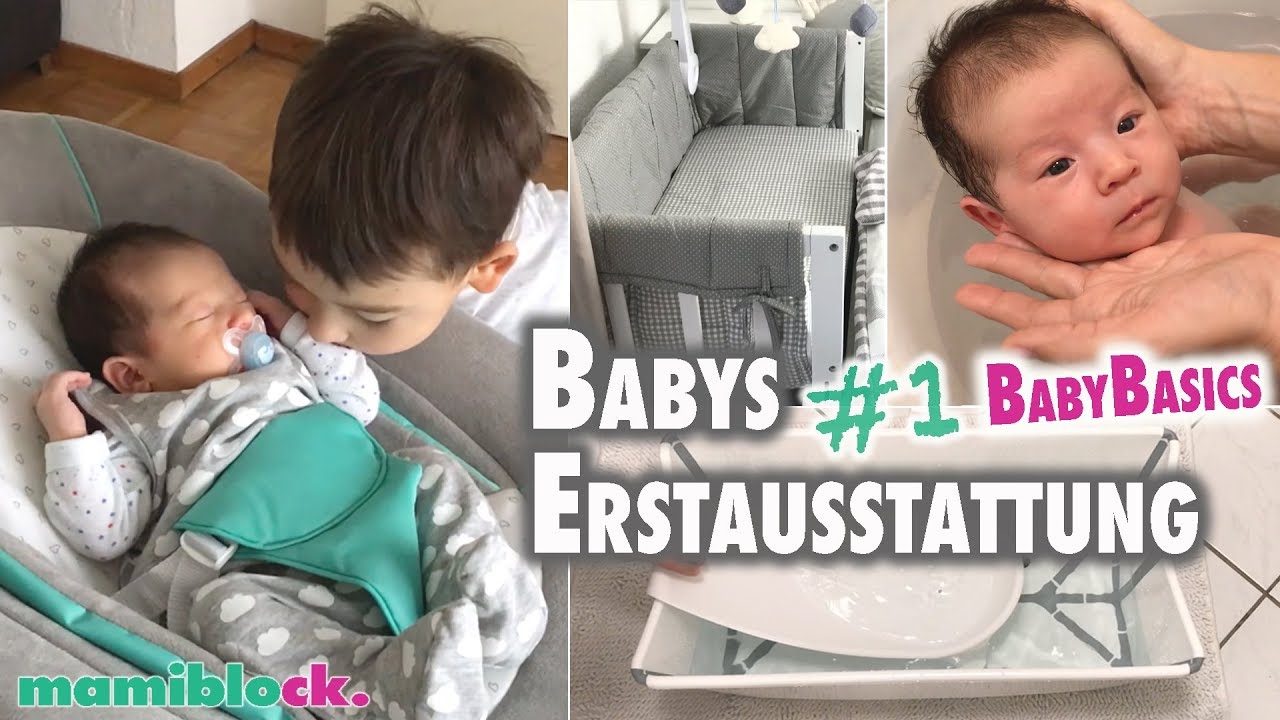#1 Babys Erstausstattung | Das braucht ihr wirklich 👶🏼🍼 | mamiblock