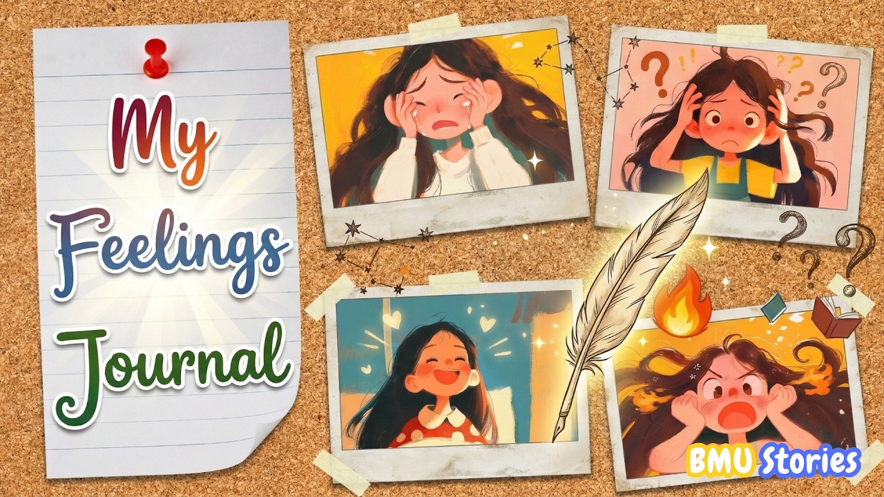 My Feelings Journal 📝 Emotional Regulation & Feelings Story for Kids
