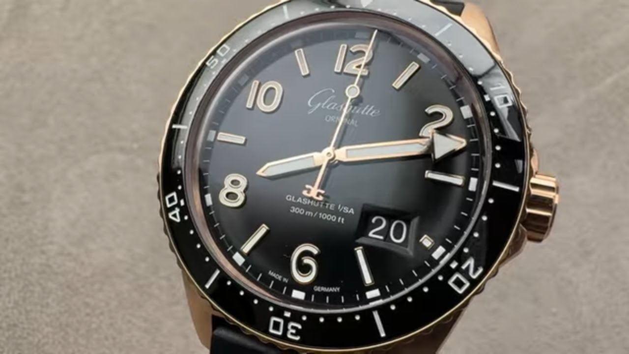 Обзор часов Glashutte Original SeaQ Panorama Date 1-36-13-03-90-33