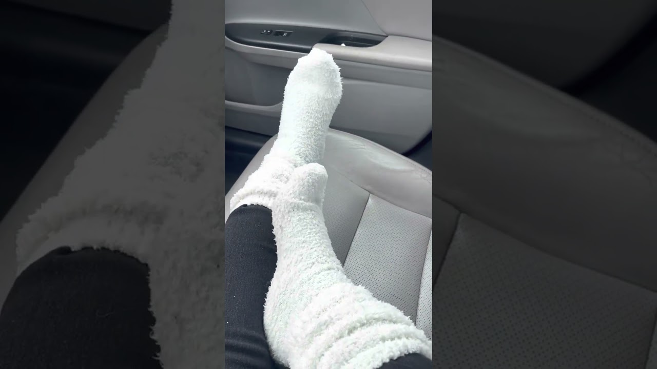 My thick fuzzy slouchy socks