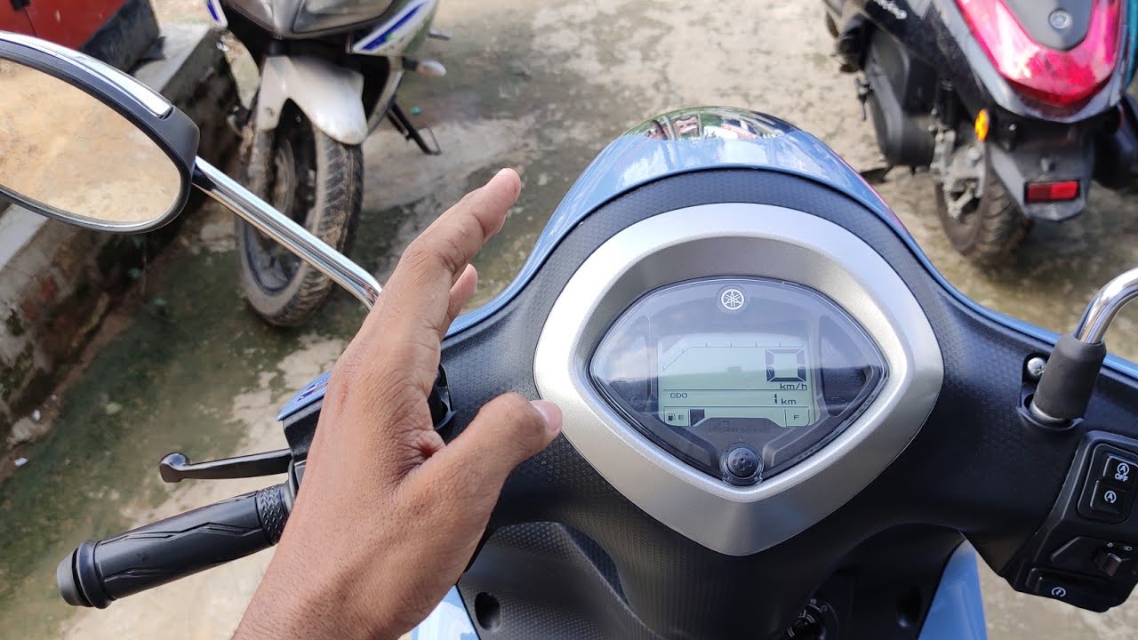 Yamaha Fascino Hybrid Speedometer Review