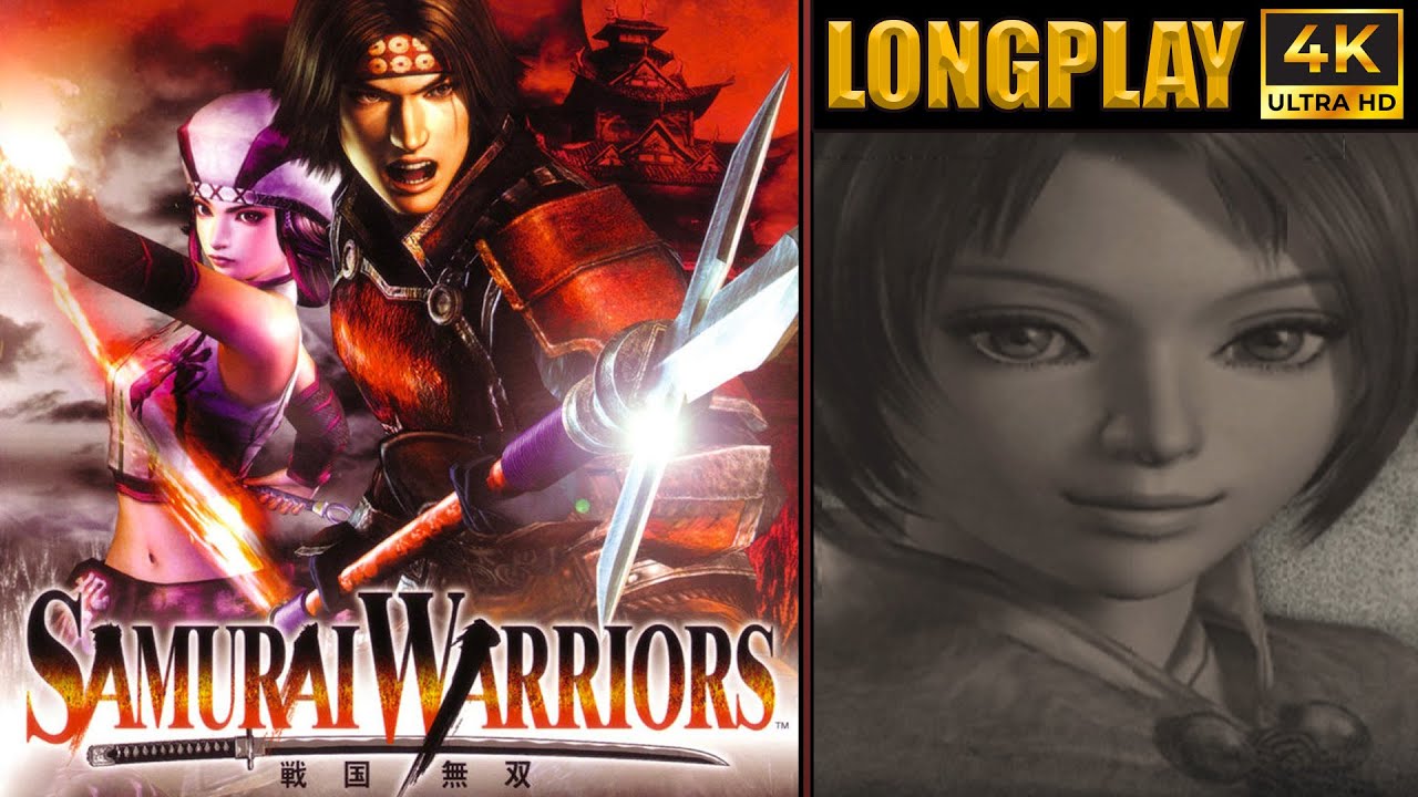 Samurai Warriors Longplay | Oichi - Full Walkthrough - All Paths No Commentary PS2 4K