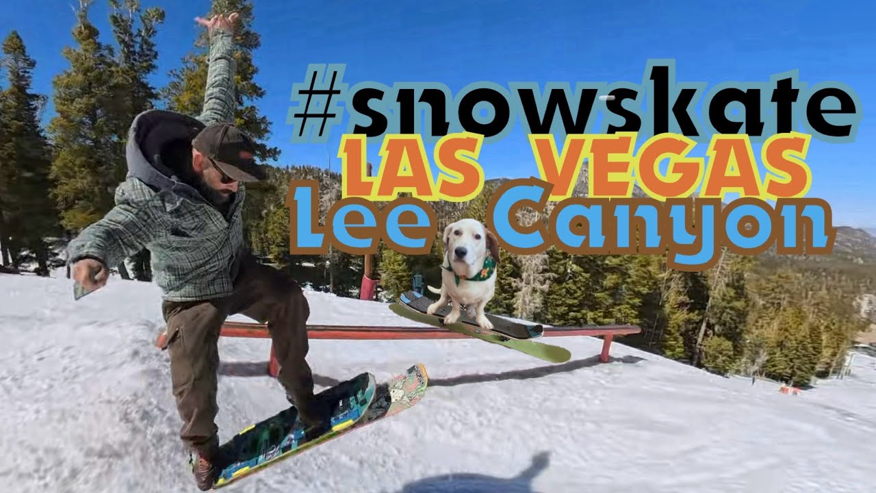 #snowskate LAS VEGAS Lee Canyon
