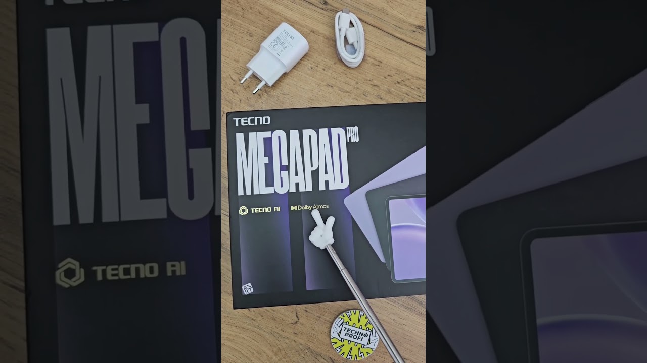 Планшет TECNO MEGAPAD Pro размером с ноутбук