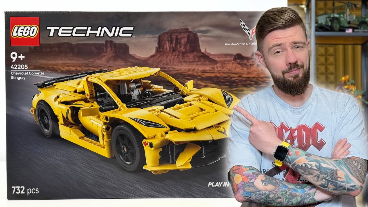 CHEVROLET CORVETTE STINGRAY 🛞 LEGO TECHNIC 42205 RECENZJA