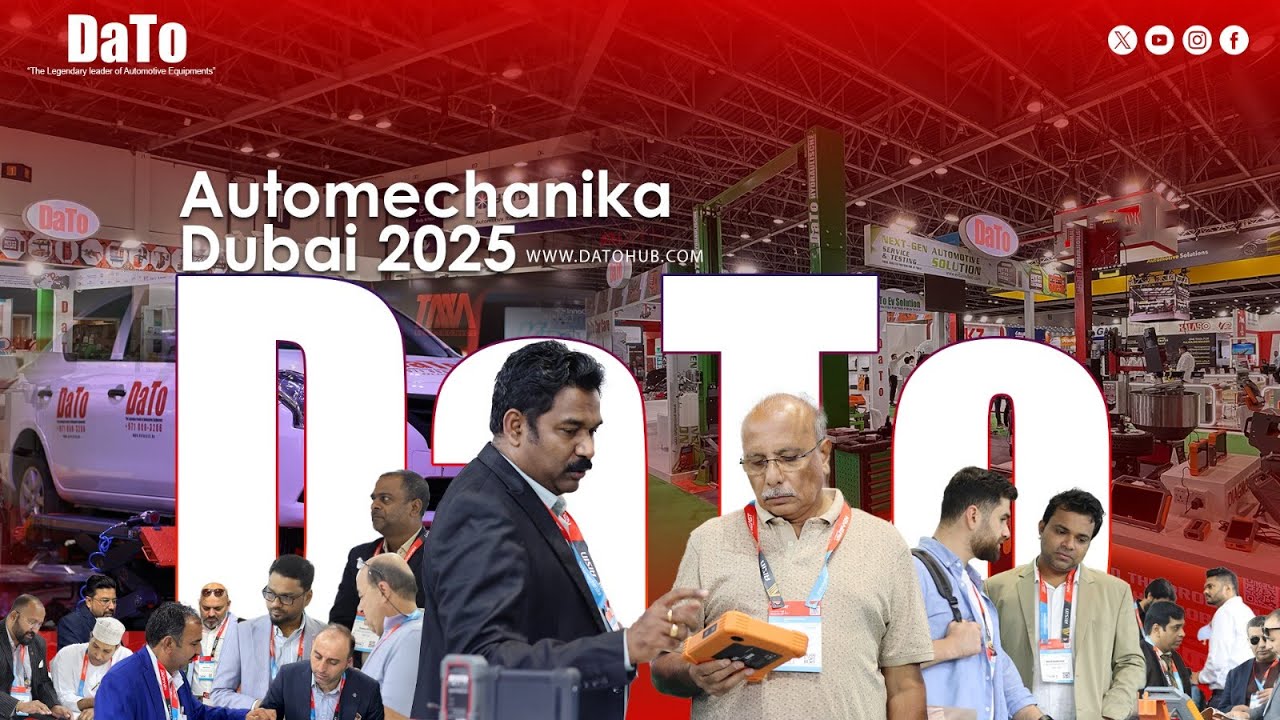 Automechanika Dubai 2025 Highlights  | DaTo Tech |  Top garage equipment dealers in uae