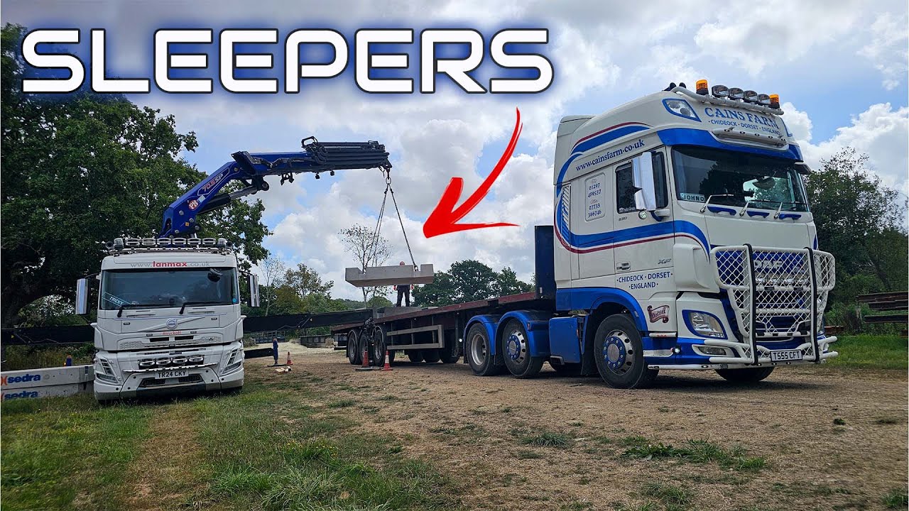 HGV Driver Helping to REBUILD a Heritage Railway