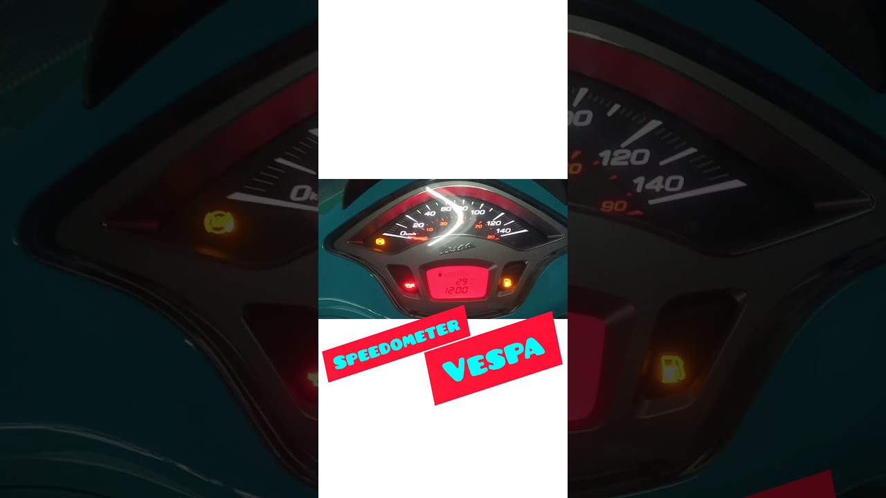 MAKIN KEREN !!! SPEEDOMETER VESPA #shorts