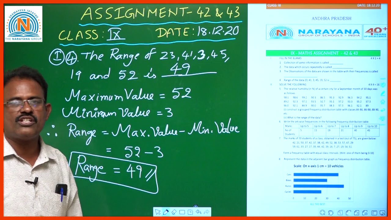 MATHS CLASS IX 18 12 2020
