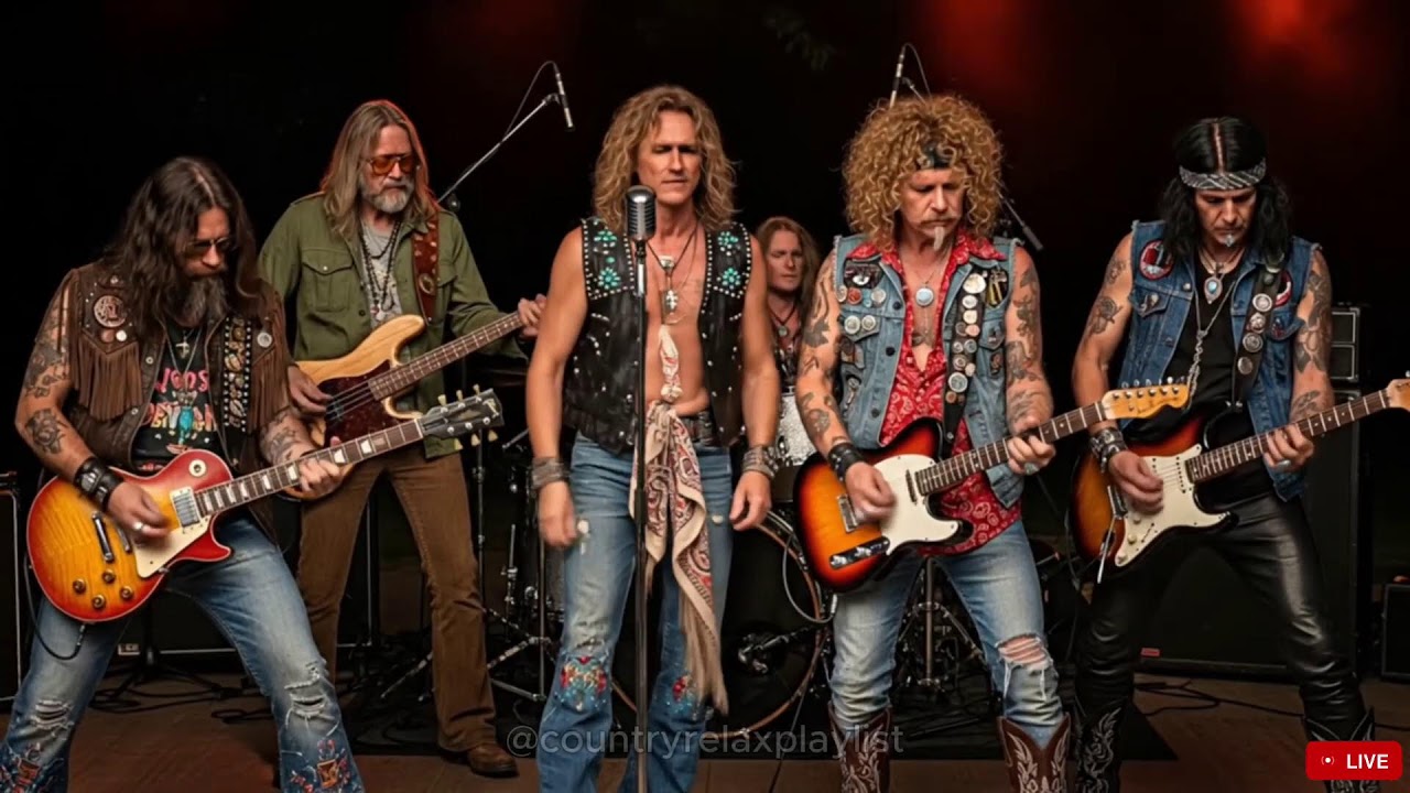 🔥 ZZ Top & Lynyrd Skynyrd Inspired Style: Southern Rock Essentials | Non-Stop Outlaw Hits Playlist