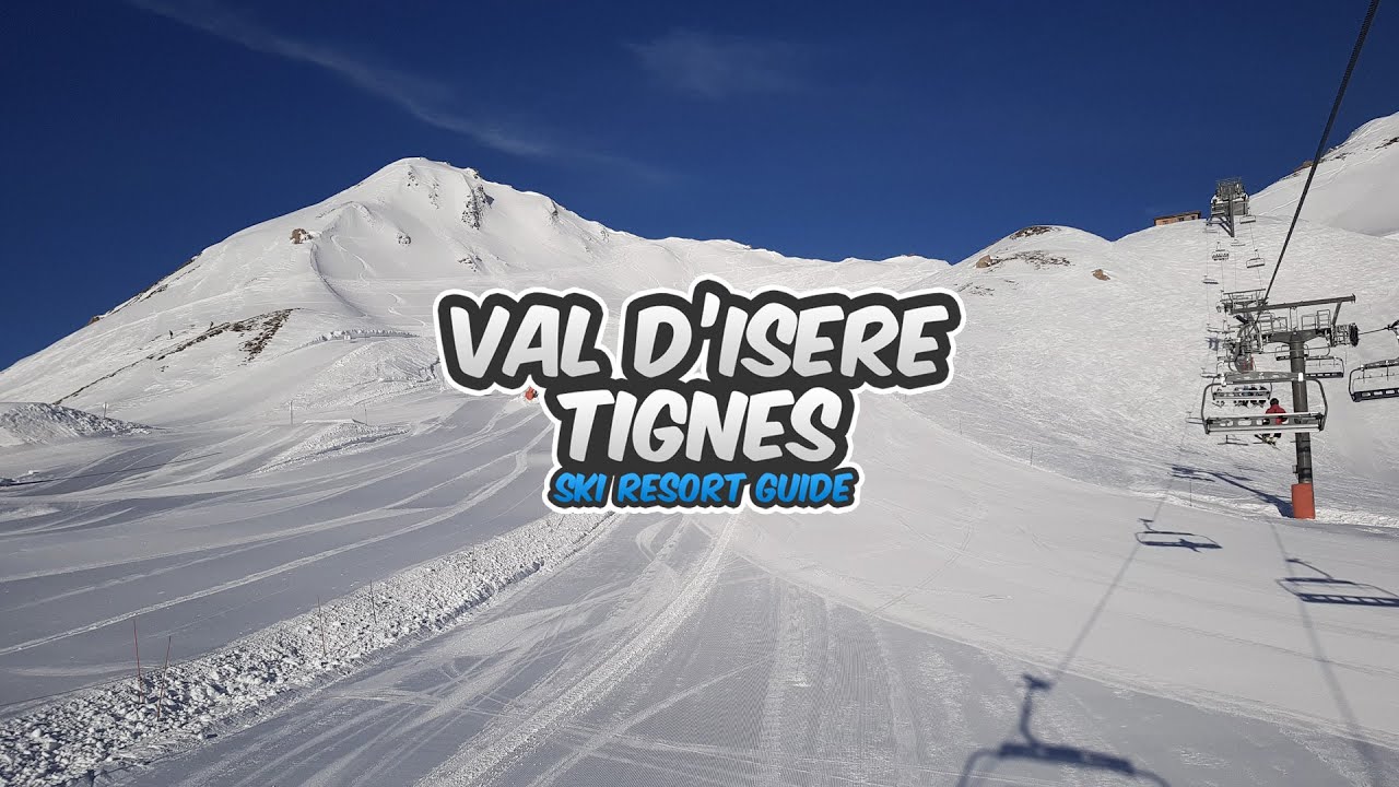 Val d'Isere Tignes ski resort guide #28: Verte (green run).