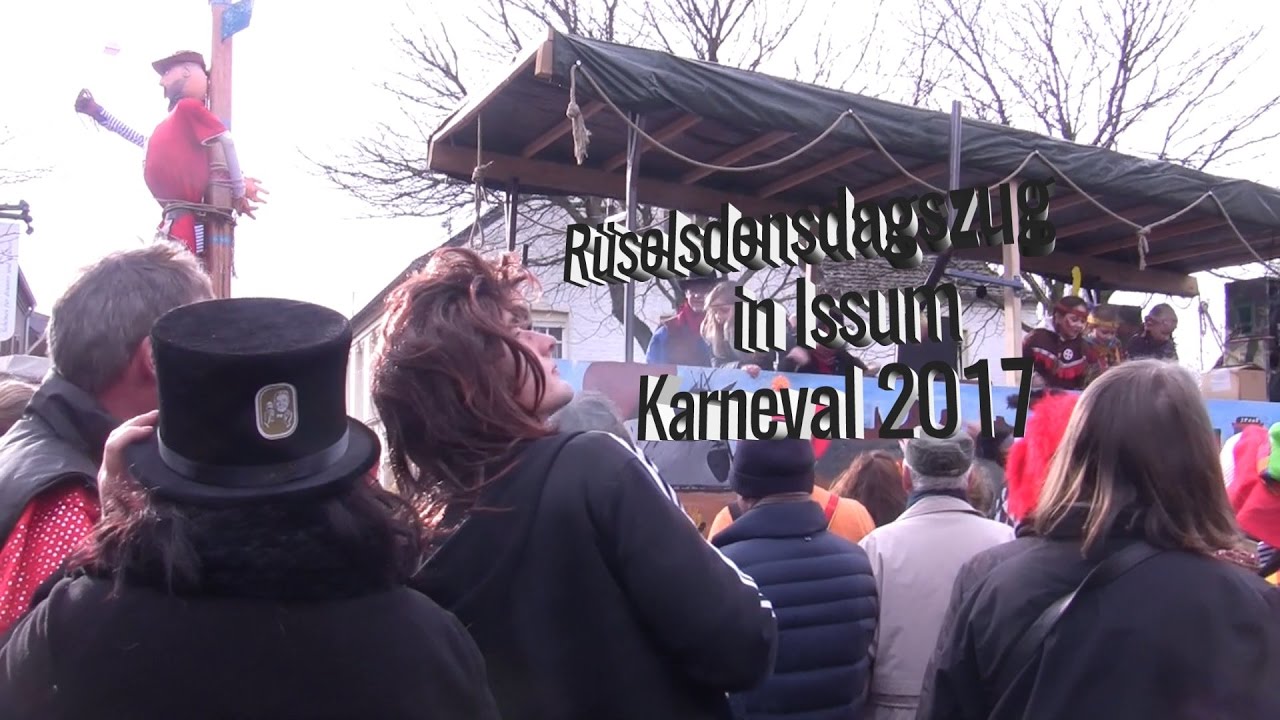 Rüselsdensdagszug in Issum - Karneval 2017