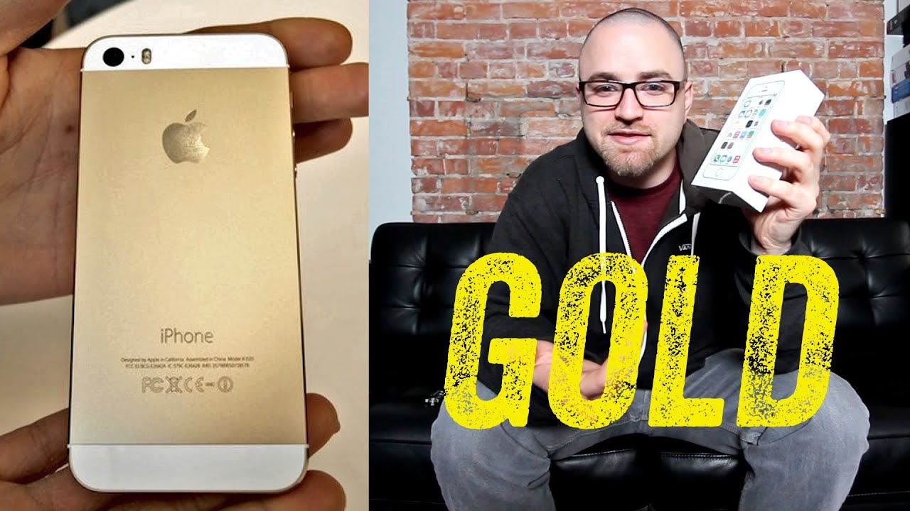 iPhone 5s Unboxing (GOLD iPhone 5s Launch Day Unboxing)