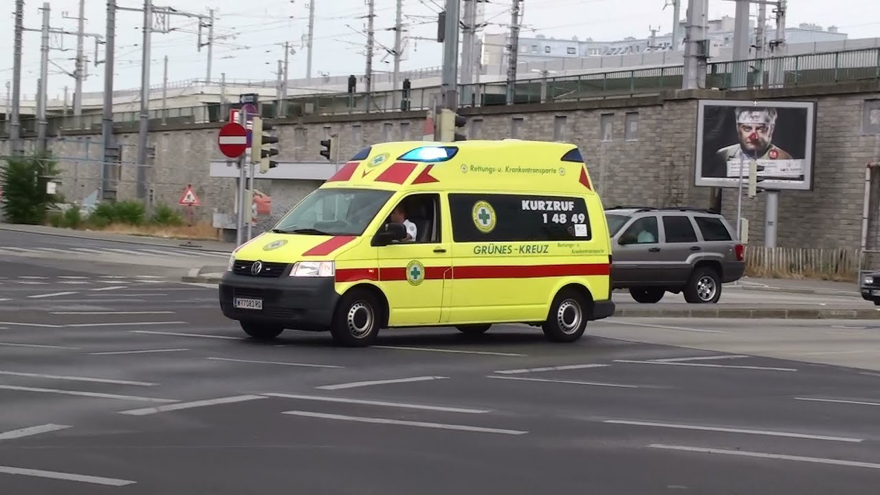 4x KTW Grünes Kreuz Wien [Zusammenschnitt]