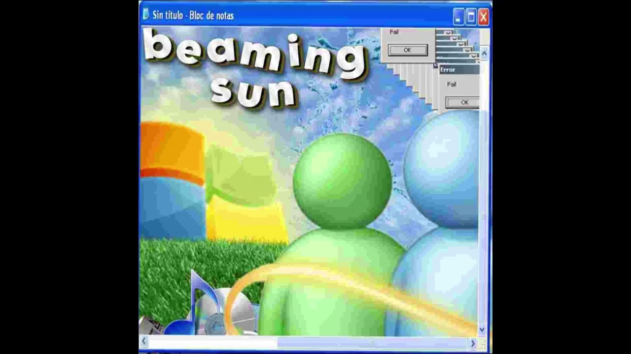 beaming sun