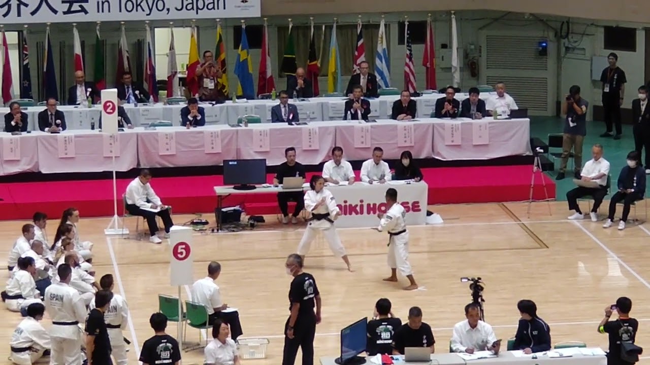 2023少林寺拳法世界大会（演武：インドネシア男女）