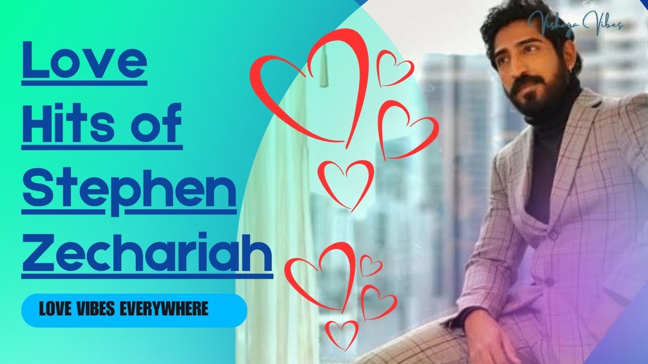 Stephen Zechariah Songs collection ❤️ | Stephen Zechariah ft Srinisha Jayaseelan Tamil Love Songs