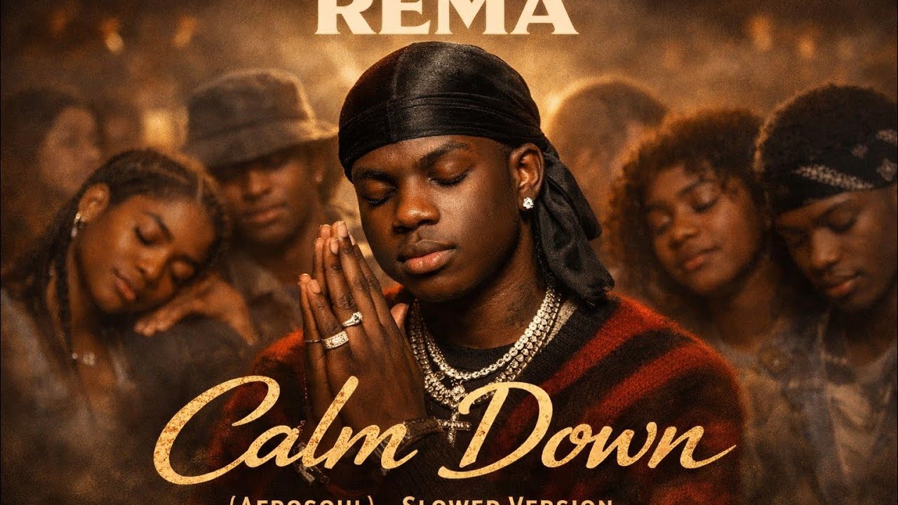Calm Down  by Rema-Afro soul | slowed  version