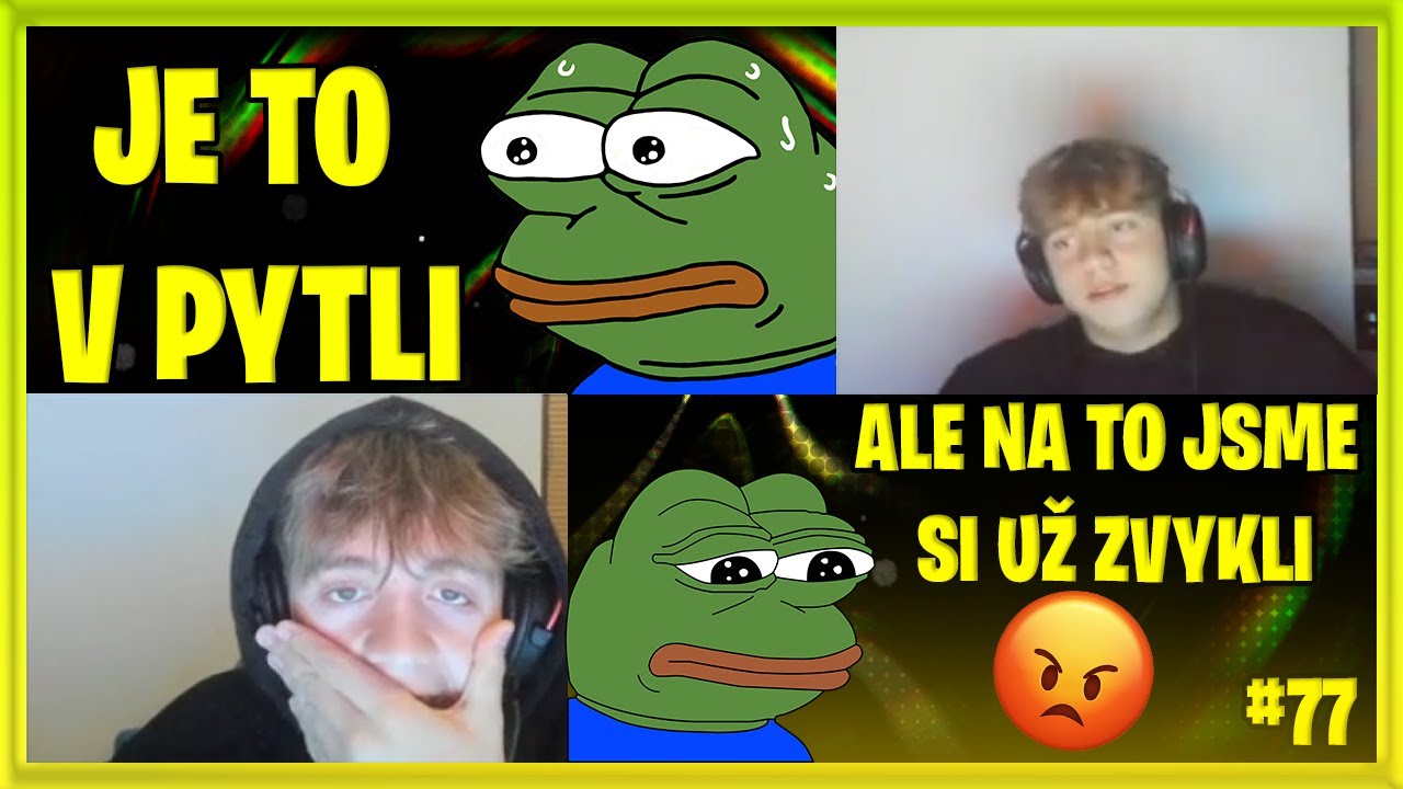 BEST OF CZ/SK FORTNITE TWITCH STREAMERS #77 - JE TO V PYTLI