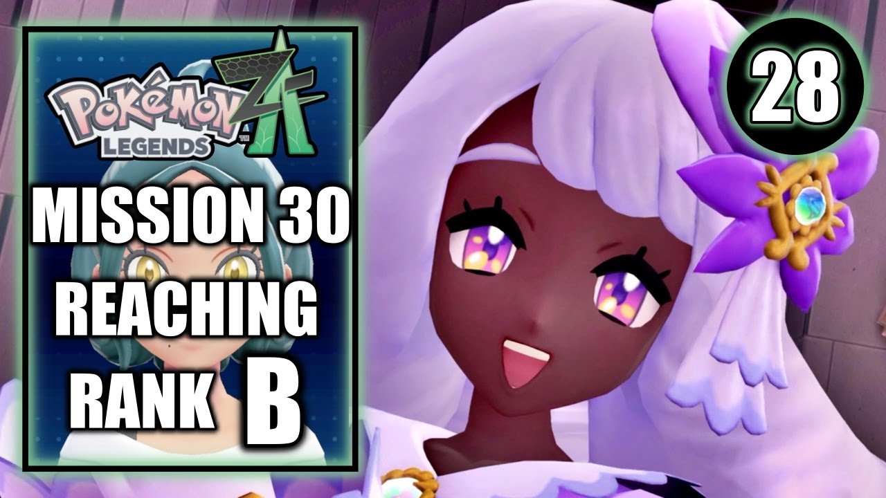 Pokemon Legends Z-A - Main Mission 30 - Reaching Rank B - & Spewpa in the Museum - Part 28