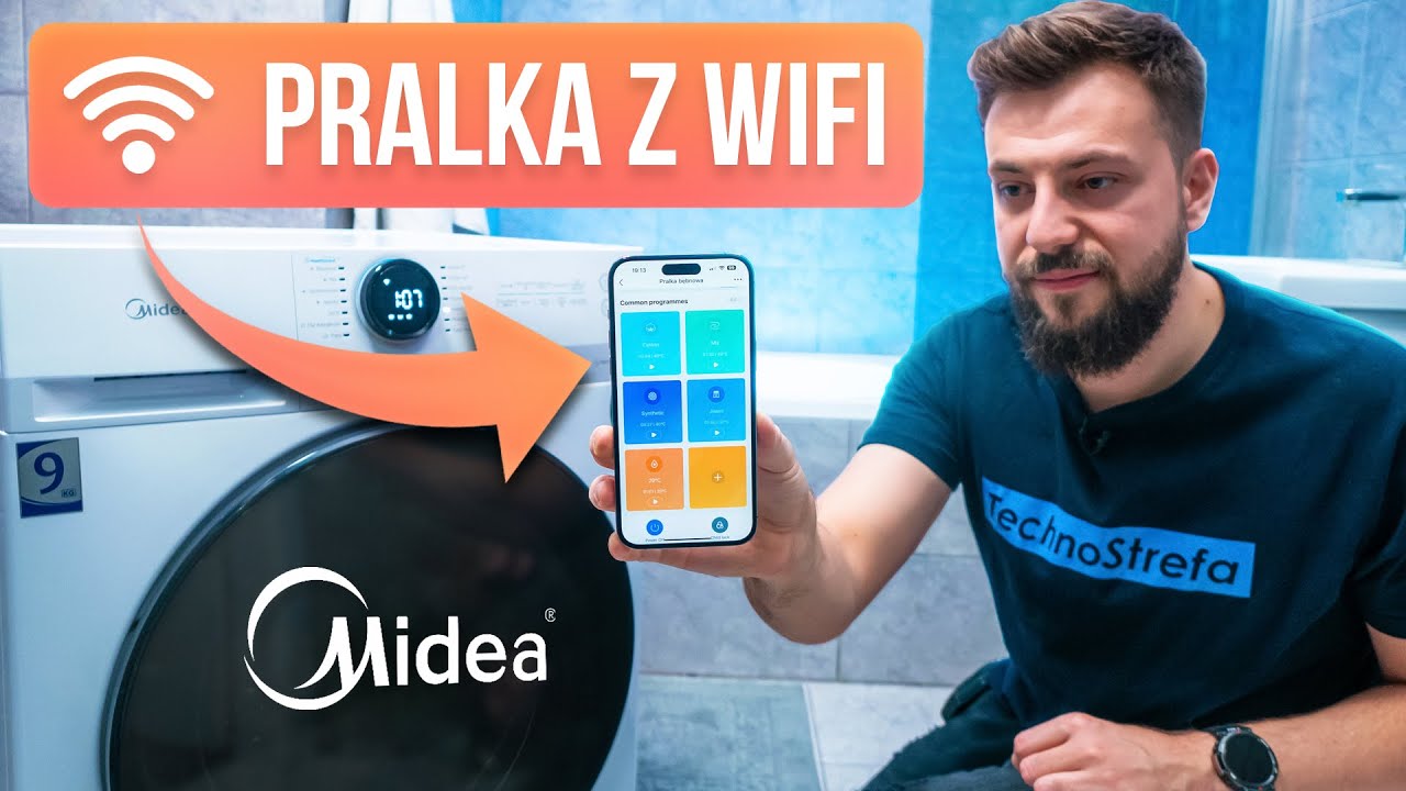Test pralki z funkcją WiFi - Midea MF200
