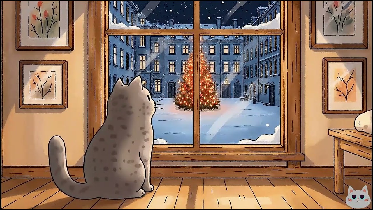 My Little Winter with Cimi 🐱❄️ | Gentle & Nostalgic Lo-Fi for Relaxation