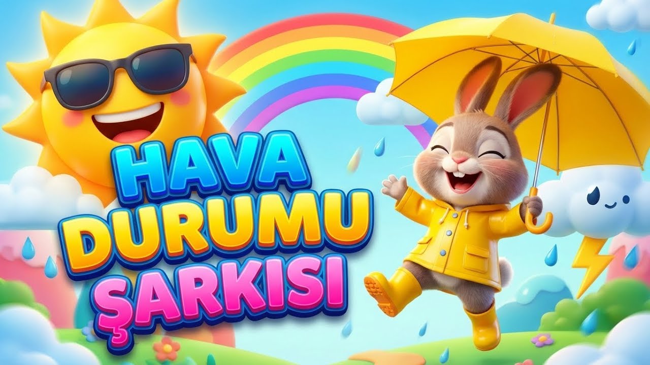 Hava Durumu Şarkısı ☀️🌧️❄️  Bugün Hava Nasıl  Bebek Şarkıları 2026