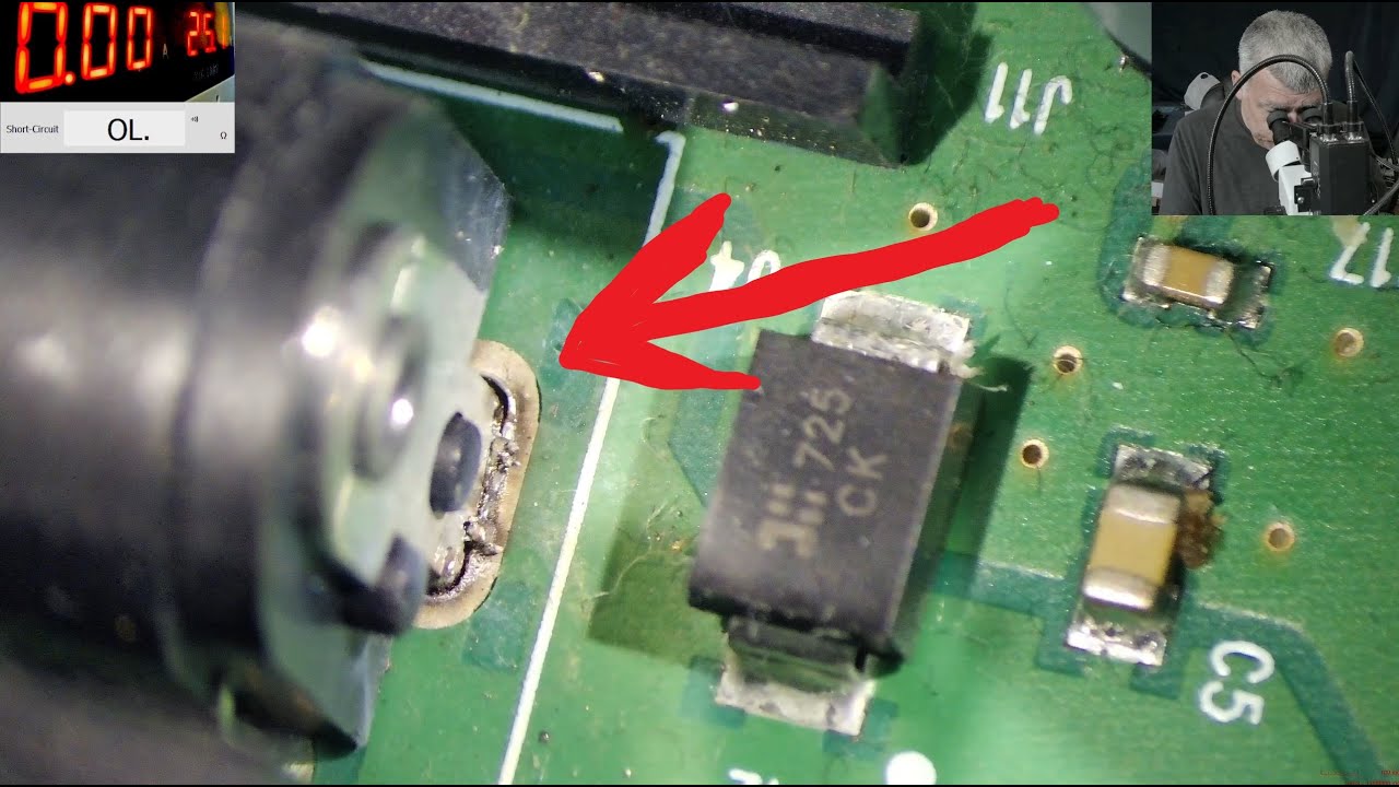 Zebra GK420D label printer repair- no power