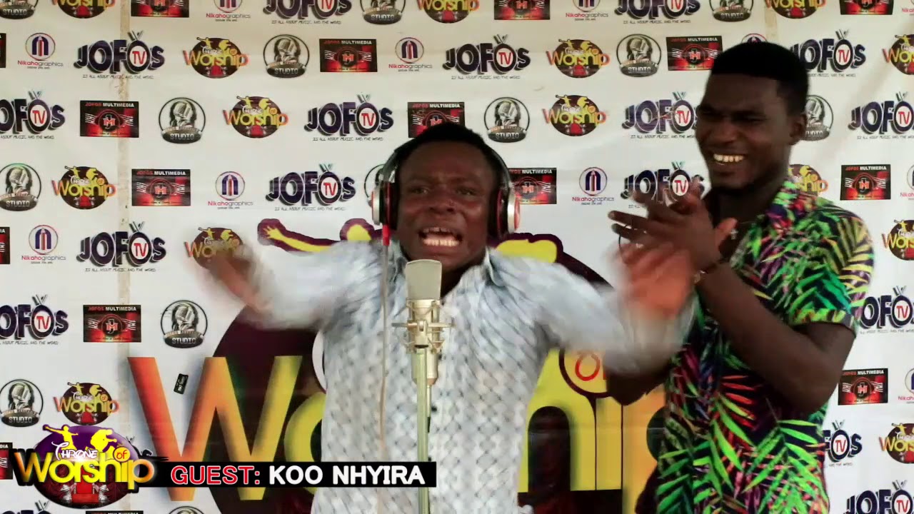 Koo Nyhira Mmrane on Throne Of Worship. Bro Sammy look alike.