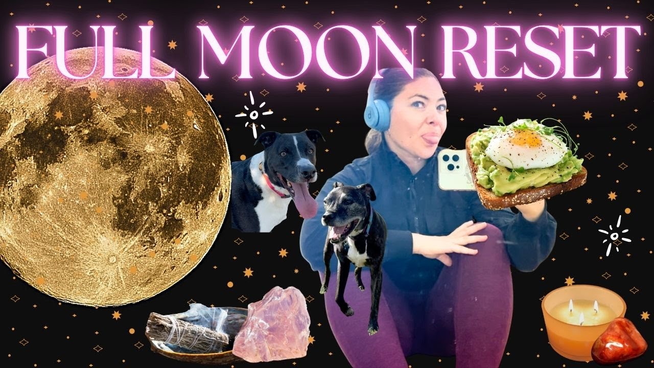 Full Moon Rituals & Self-Care 🌕 What I Eat on a Reset Day
