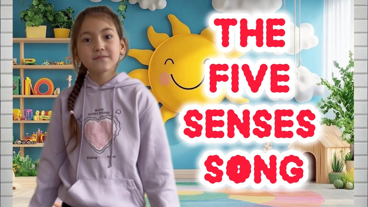 The Five Senses Song 👀👂👃👅✋ | Learn with Music