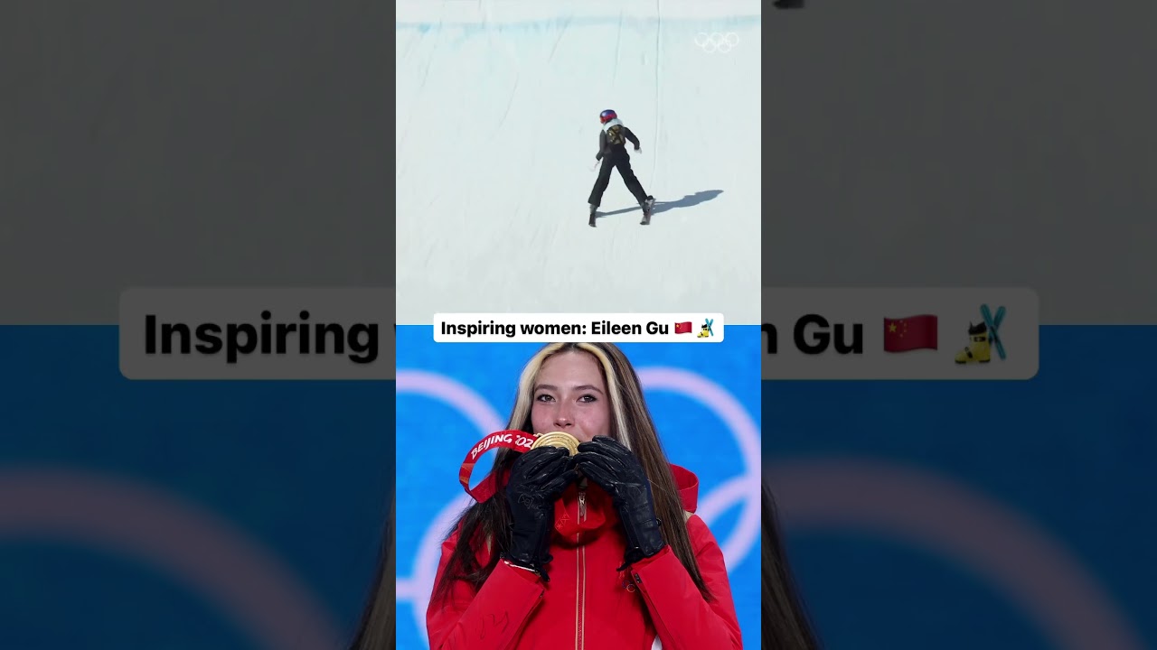 The youngest Olympic champion in freestyle skiing, winning gold in big air and halfpipe 🎿🥇🥇