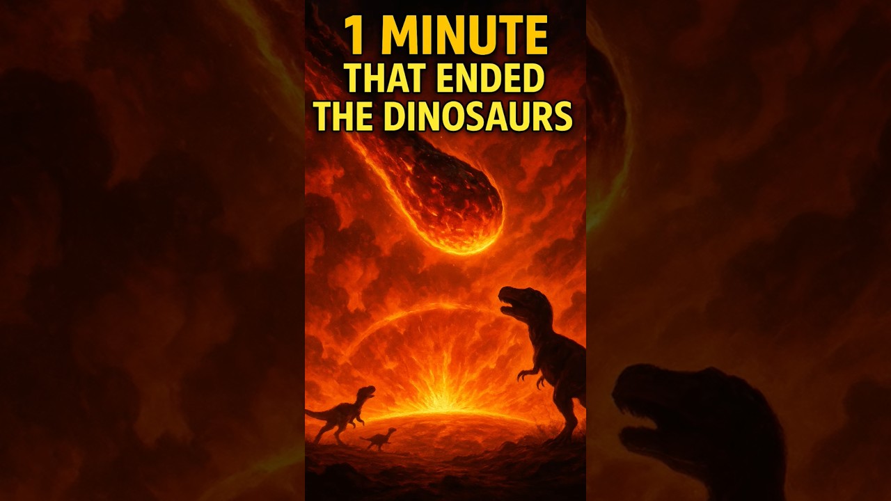 What Happened in 1 Minute When the Asteroid Hit Earth? 🌍💥