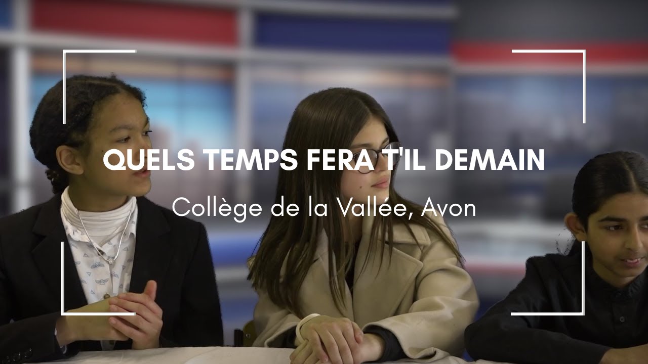 Quel Temps Fera T'il Demain ? (5e) Collège de la Vallée, Avon - AC Créteil - 2025