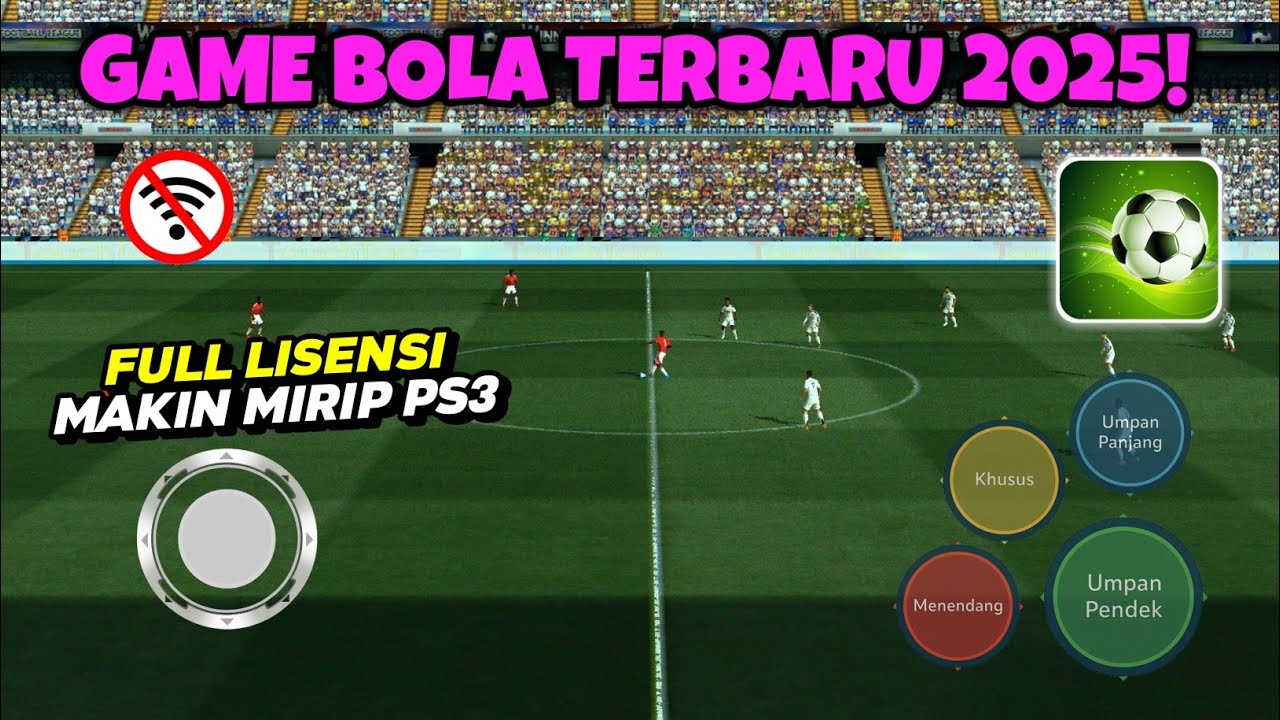 Game Bola Baru Makin Mirip PS3 Setelah Pakai LISENSI ! Full OFFLINE. Winner Soccer 2 Mod