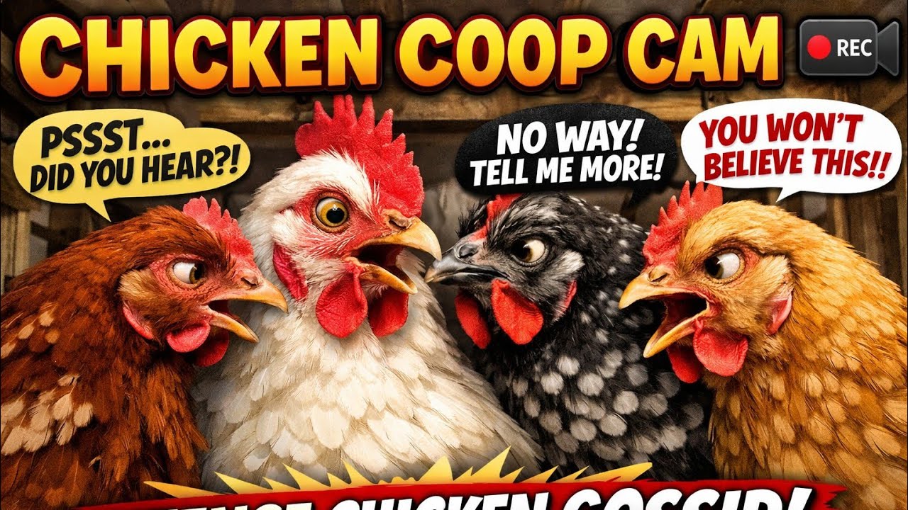 LIVE CHICKEN COOP CAM!!! Day 7 of coop training my free-range chickens