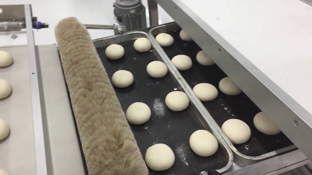 Embandejamento automático linha de hamburguer, panificação, grupo automático