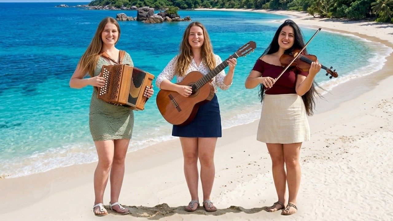 Peaceful Flamenco Mediterranean Guitar, Accordion & Irish Flute for Relaxing