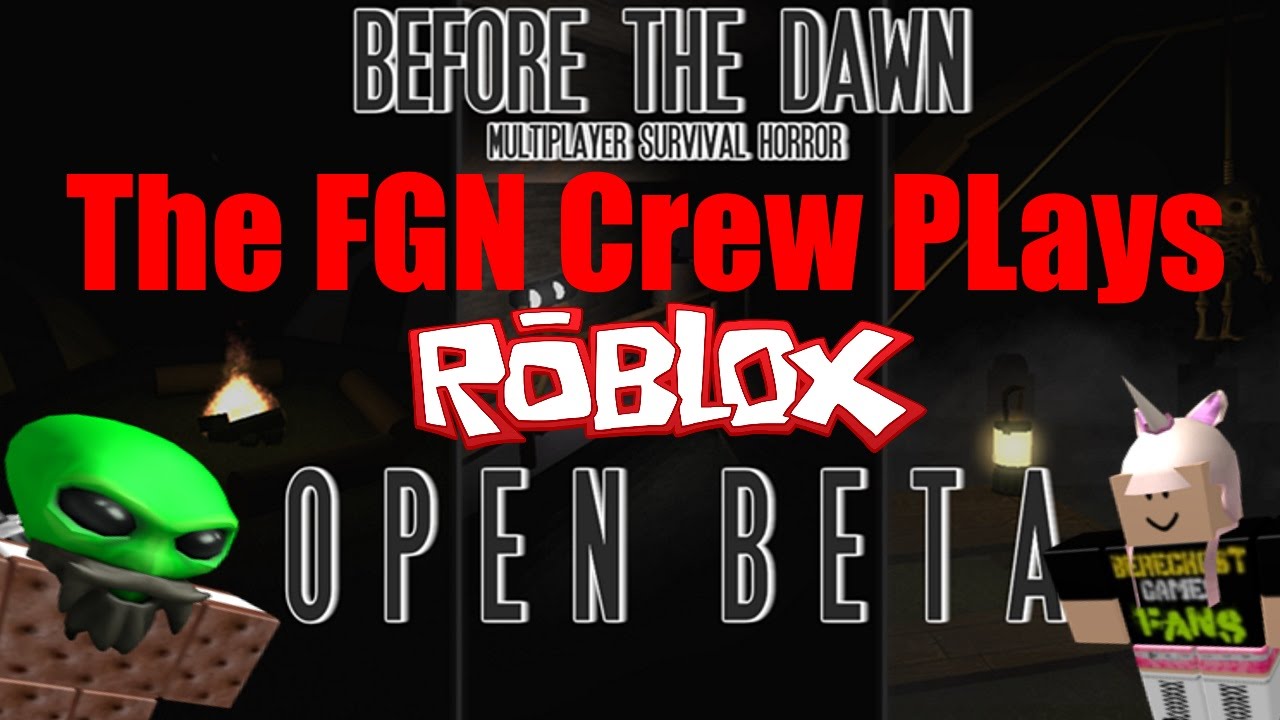 The FGN Crew Plays: ROBLOX - Before the Dawn (PC)