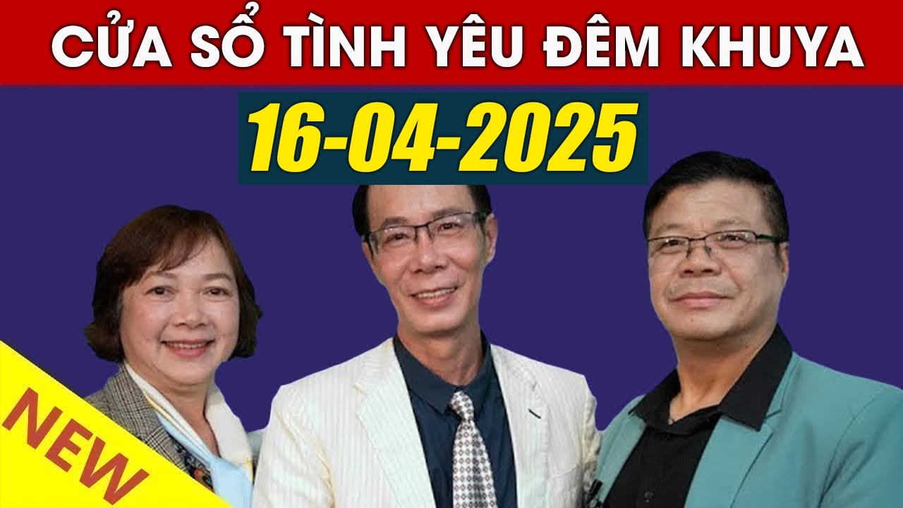 Đêm Khuya  Lắng Nghe Cửa Sổ Tình Yêu Ngủ Ngon Ngày 16/04/2025 | Đoàn Tư Vấn Tâm Lý Chuyện Thầm Kín