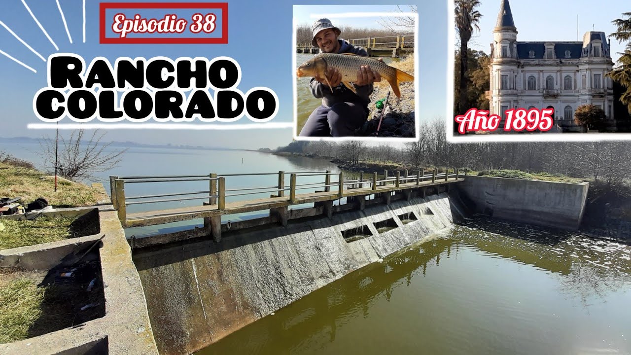 Pesca en RANCHO COLORADO, Laguna de Lobos /Compuerta,  Reserva natural y Castillo antiguo / MJ-PESCA