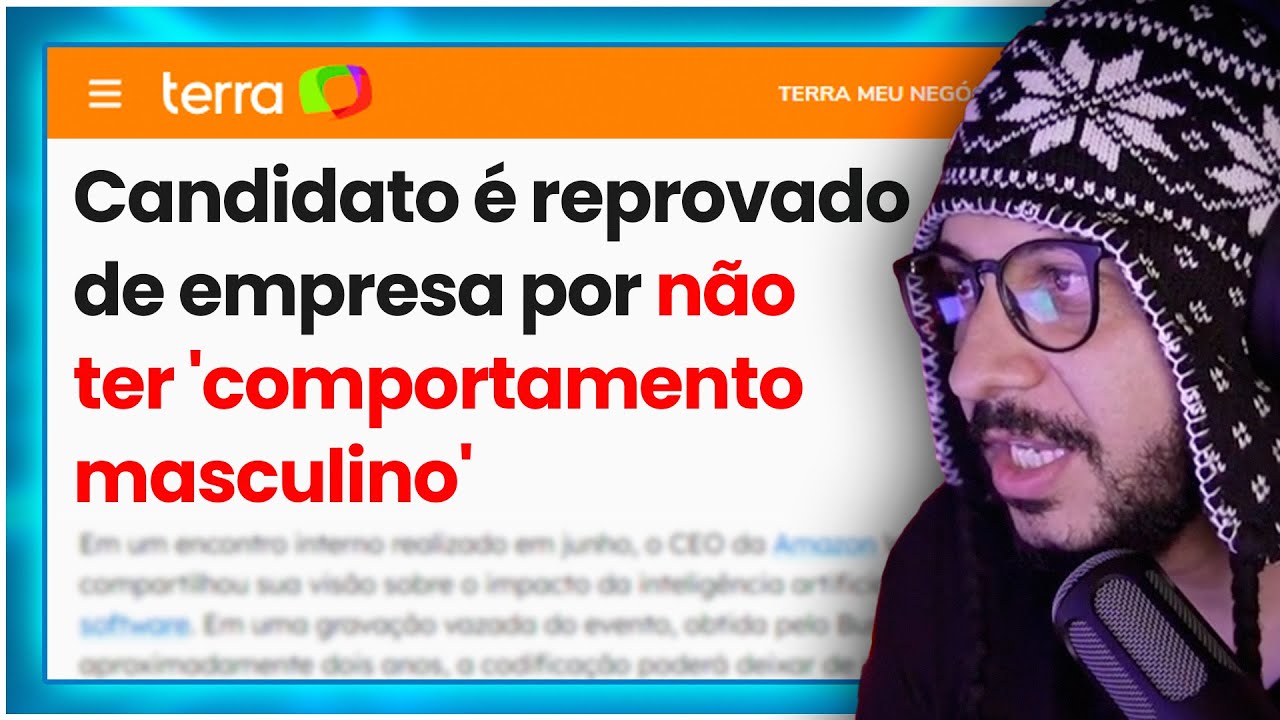 Reprovado por FALTA DE MASCULINIDADE 😱